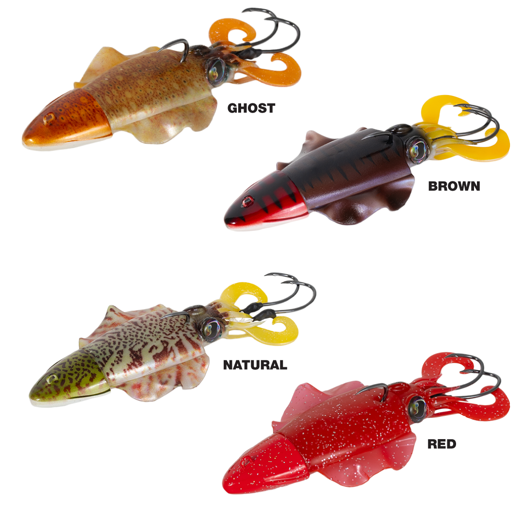 Seabor Cuttle Fish 12cm 110gr Slikon Sübye