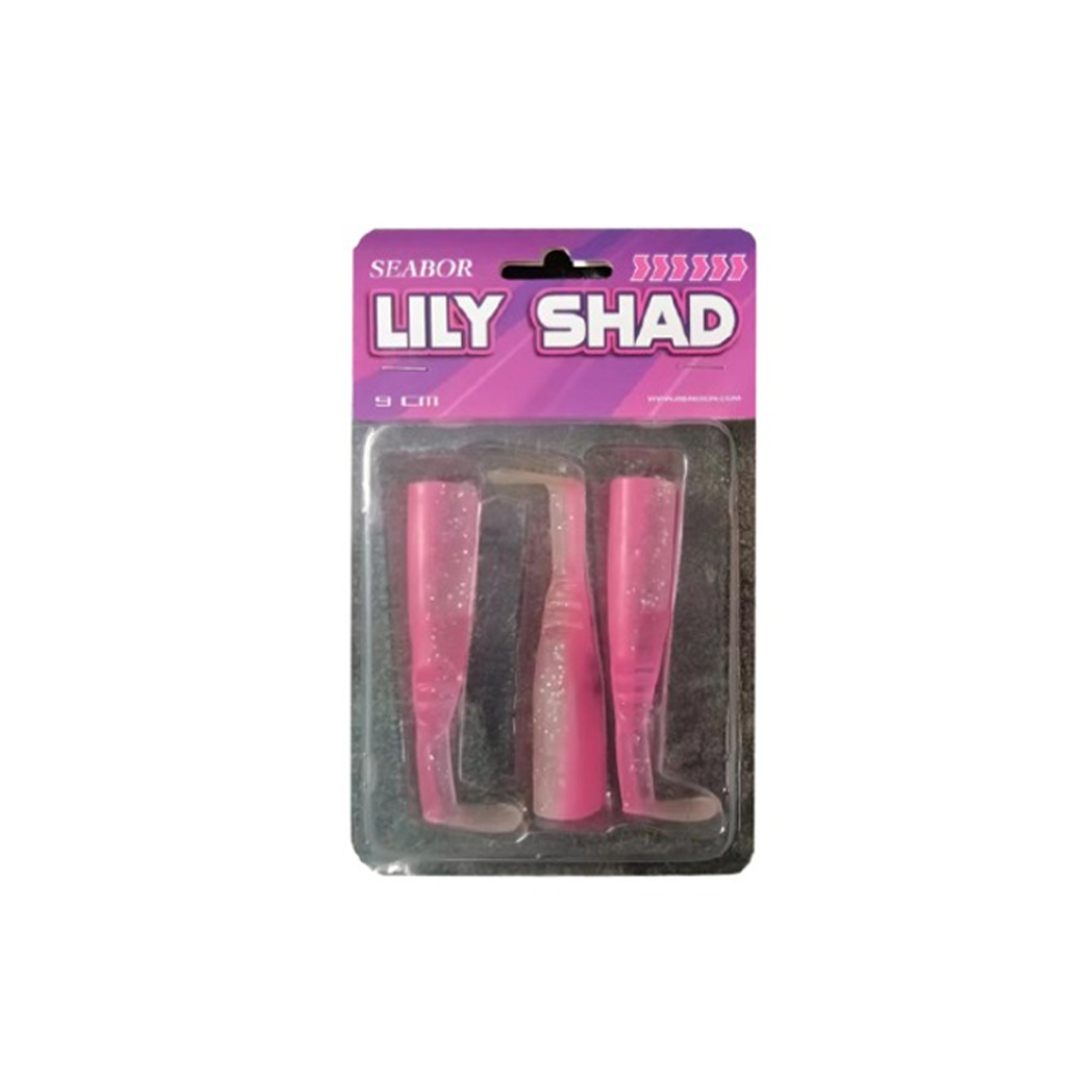 Seabor Lily Shad 9.3cm Yedek Silikon (3 AD)