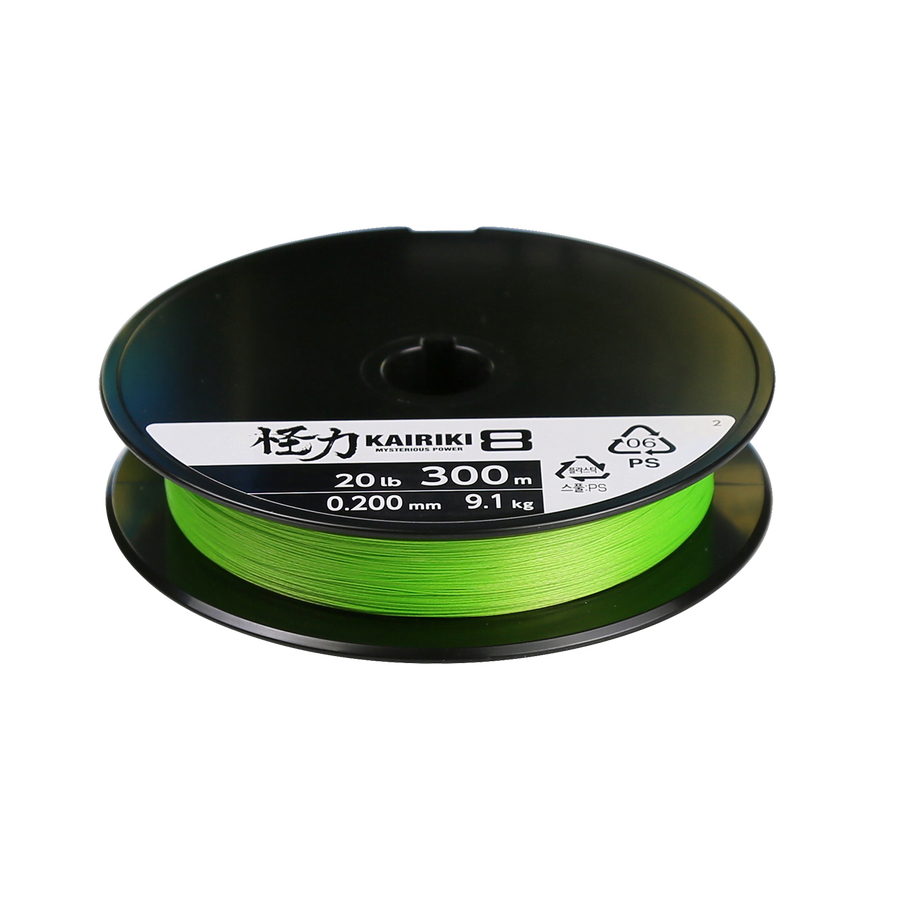 Shimano Kairiki 8X 300 M Mantis Green Örgü İp Misina