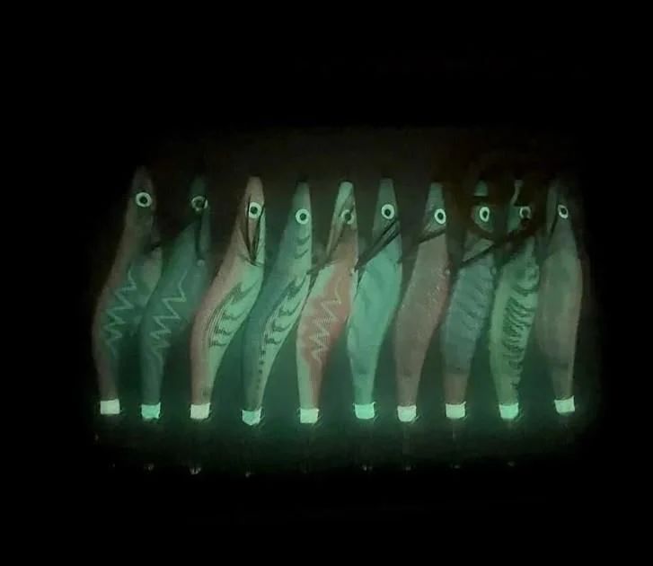 Shufa Kalamar Zokası Seti 10 adet Çantalı Glow