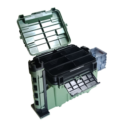 Shufa Plastik Malzeme Kutusu 45*25*26 Haki