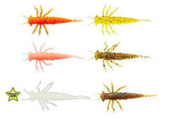 Lucky John Nayada 2'' (5 cm) 9p Lrf Silikon Yem