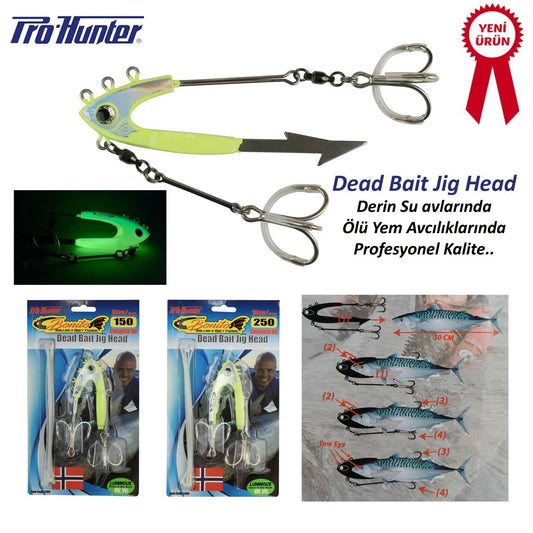 Bonito Dead Bait Jig Head (Bonito Ağırlık)