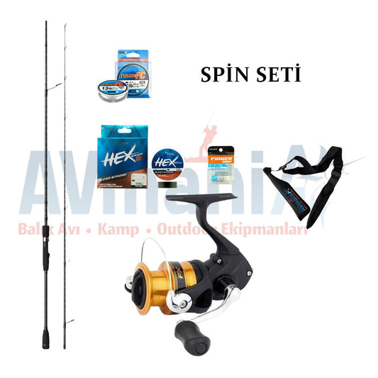 Spin Olta Seti 270cm 10-40gr