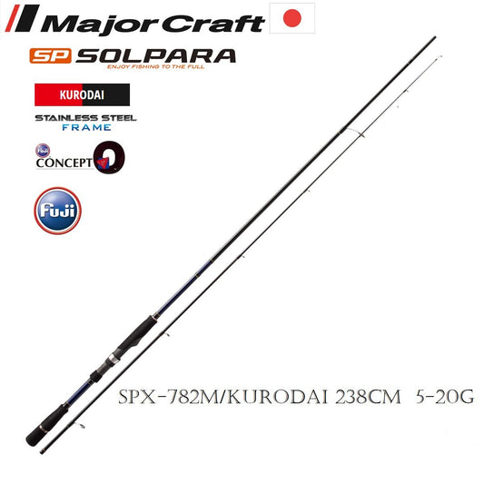 MC Solpara New Kurodai Spin KamışSPX-782M/Kurodai 238cm 5-20g