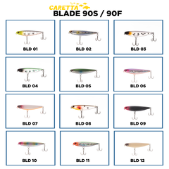 Caretta Blade 90S 9 cm 16 g Maket Yem