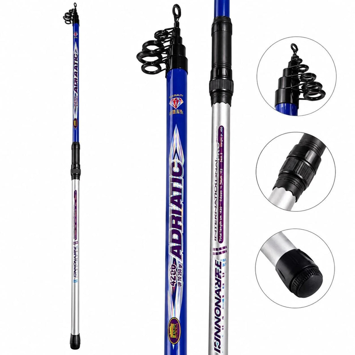 ADRIATIC 4.20 M 150-250 GR SURF OLTA KAMIŞI