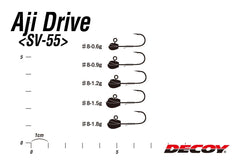 Decoy SV-55 Aji Drive Jighead
