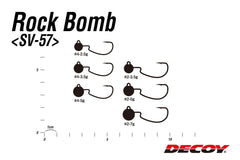 Decoy SV-57 Rock Bomb Jighead
