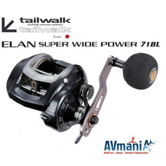 Tailwalk Elan Super Wide Power 71BL Tai Rubber Baitcast Makine (Sol El)