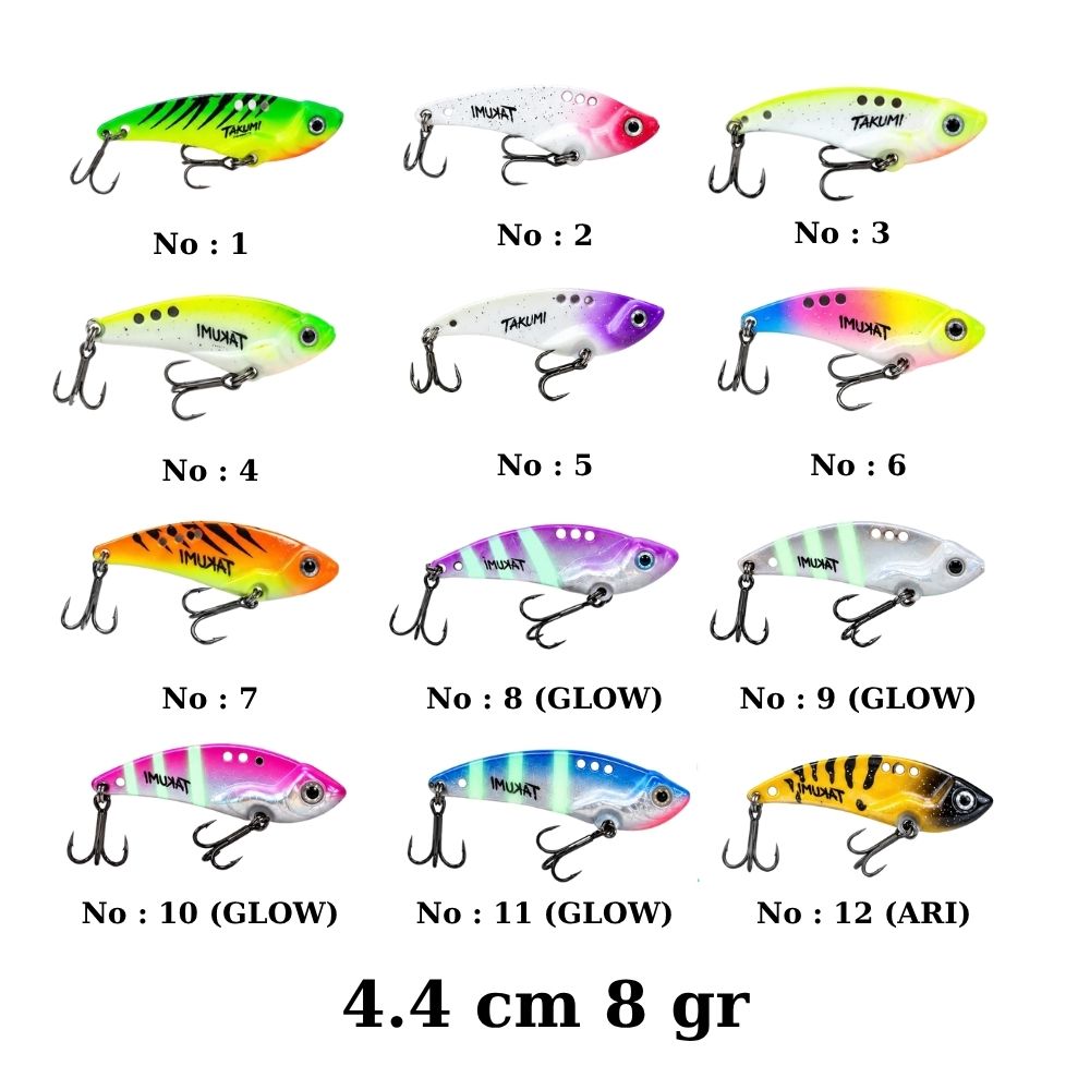 TAKUMİ BEAST 4.4 CM 8 GR VİBRASYON  SUNİ YEM