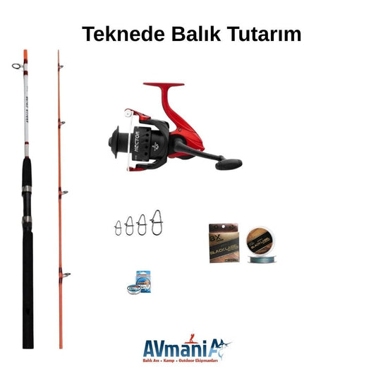Tekneden Balık Tutarım Diyenler İçin Olta Seti