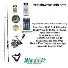 Ryuji İle Terminatör Spin Seti 240cm