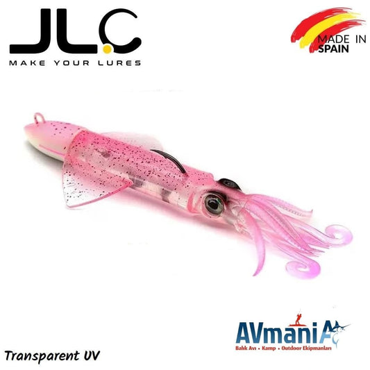 JLC Xipi Evo Silikon Kalamar 160gr. Kafa 170mm Vücut #2 Transparent UV