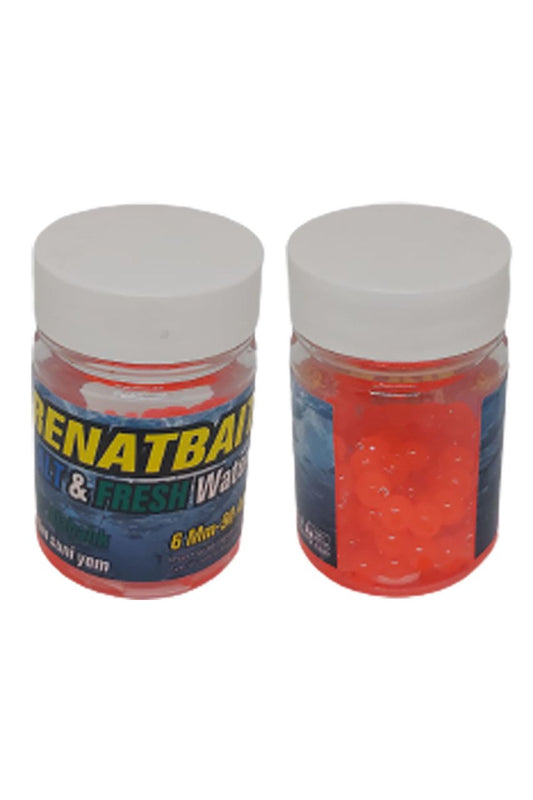 RENAT SALT HAVYAR YEMİ LEVREK, ÇUPRA VE ALABALIK İÇİN 6 MM KIRMIZI