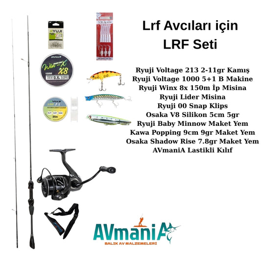 Lrf Avlarınız İçin Ryuji Özel Seri Tam Set Lrf Seti 213cm