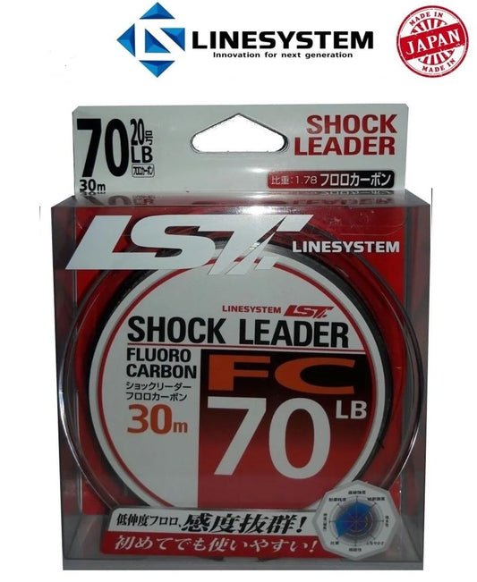 Linesystem Shock Leader FC 30mt. 70LB. 30 Mt.