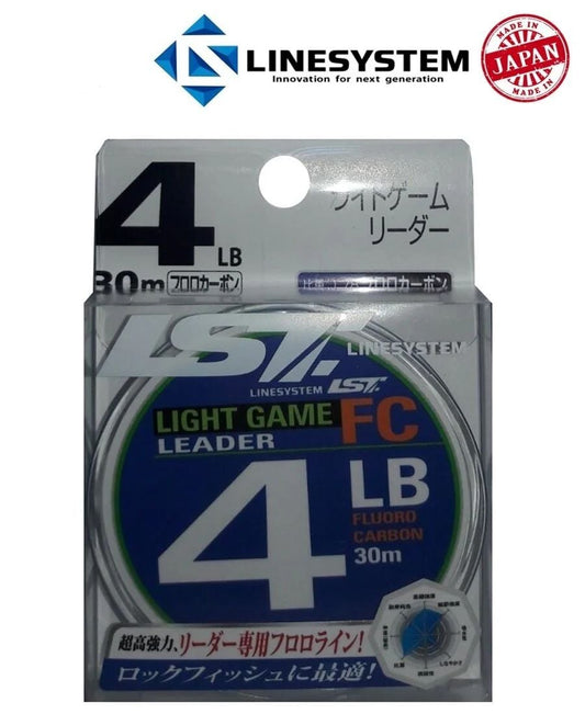 Linesystem Light Game Leader FC 30mt. 4LB.