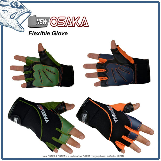 NaniwaOsaka Shi Flexible Glove Balıkçı Eldiven M/L