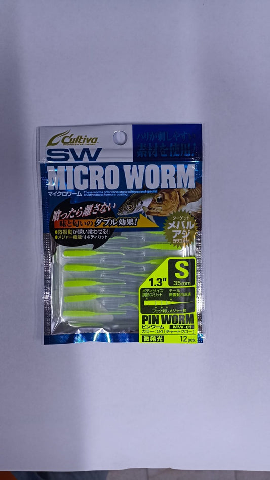 Cultiva SW Micro Worm Silikon Yem 35mm