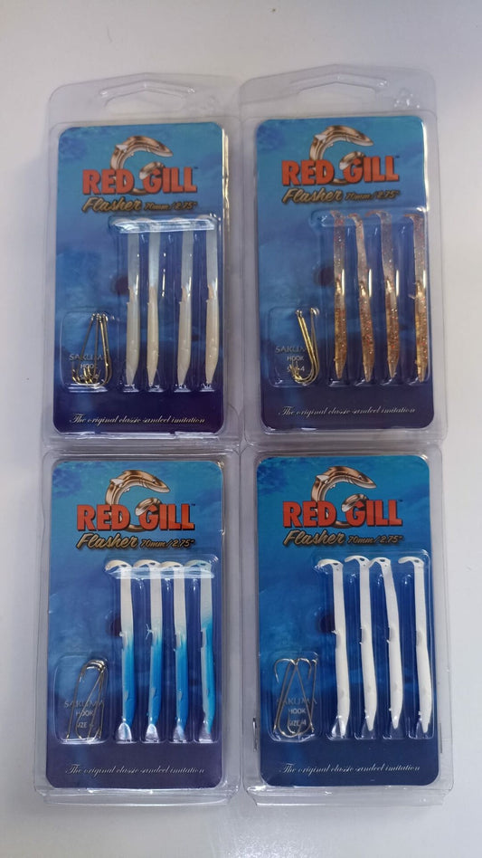 Red Gill Original 70mm Silikon Yem