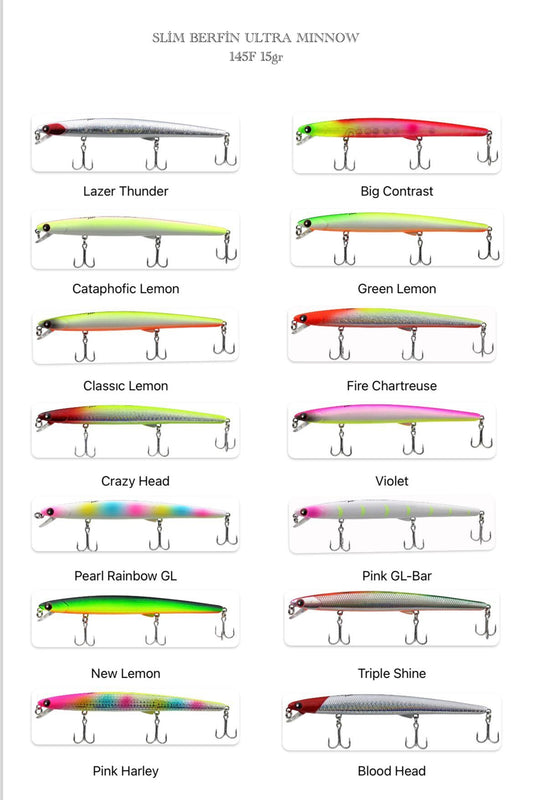 Sea Horse Slim Berfin 14.5 cm 15 gr Maket Yem