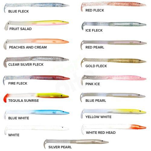 Red Gill Original 70mm Silikon Yem