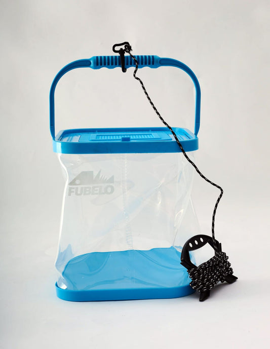 Fubelo Blor Katlanır Mavi Balıkçı Kovası