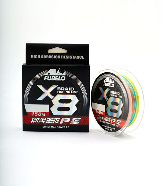 Fubelo Braid Line 8x Multi 0.10 mm