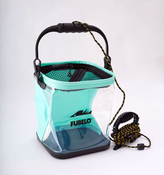 Fubelo Flar Katlanır Yeşil Balıkçı Kovası