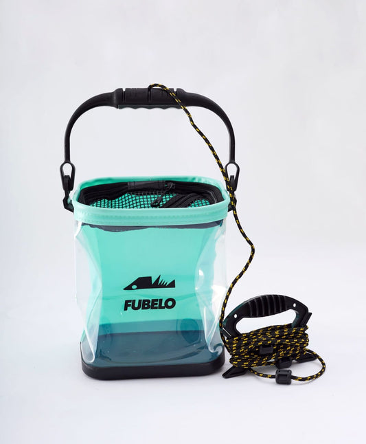Fubelo Flar Katlanır Yeşil Balıkçı Kovası