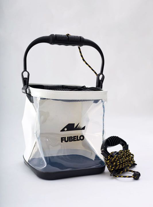 Fubelo Flar Katlanır Beyaz Balıkçı Kovası