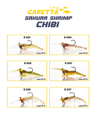 CARETTA SAKURA SİLİKON KARİDES CHİBİ 3.7g 50mm