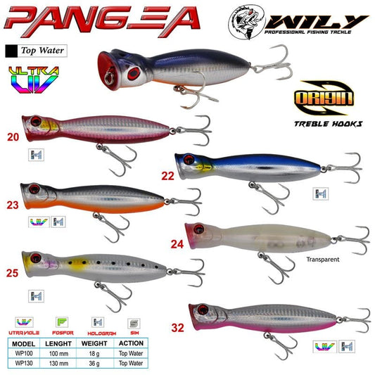 Wily Pangea 13 cm Popper 36 gr Maket Yem