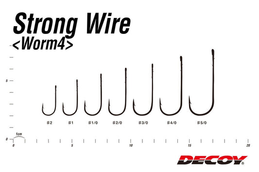 DECOY WORM4 Strong Wire Uzun İğne