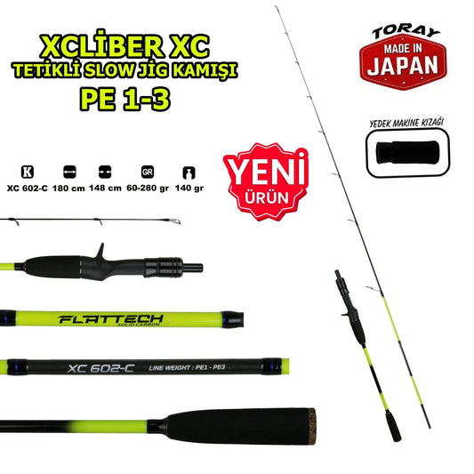 Kaido Xcaliber Xc602-5 Slow Jig Kamışı