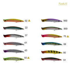 Kawa JIL Popping 3D Su Üstü Popper Maket Yem