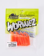 Fubelo Wormiez 5.2 cm Kokulu LRF Silikon Yem (18 Adet) orange