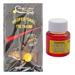 Renat Carp Atraktör ve Tek Rig Set Karides